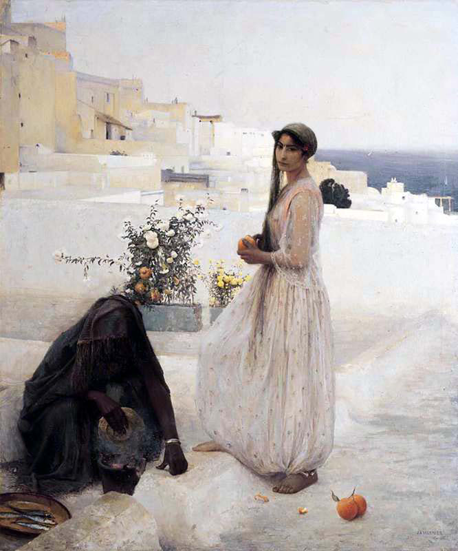 Women of Algiers on the Terrace